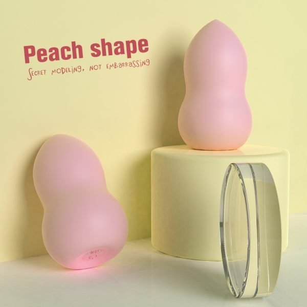 Peach Clitoral Massage Vibrator 2