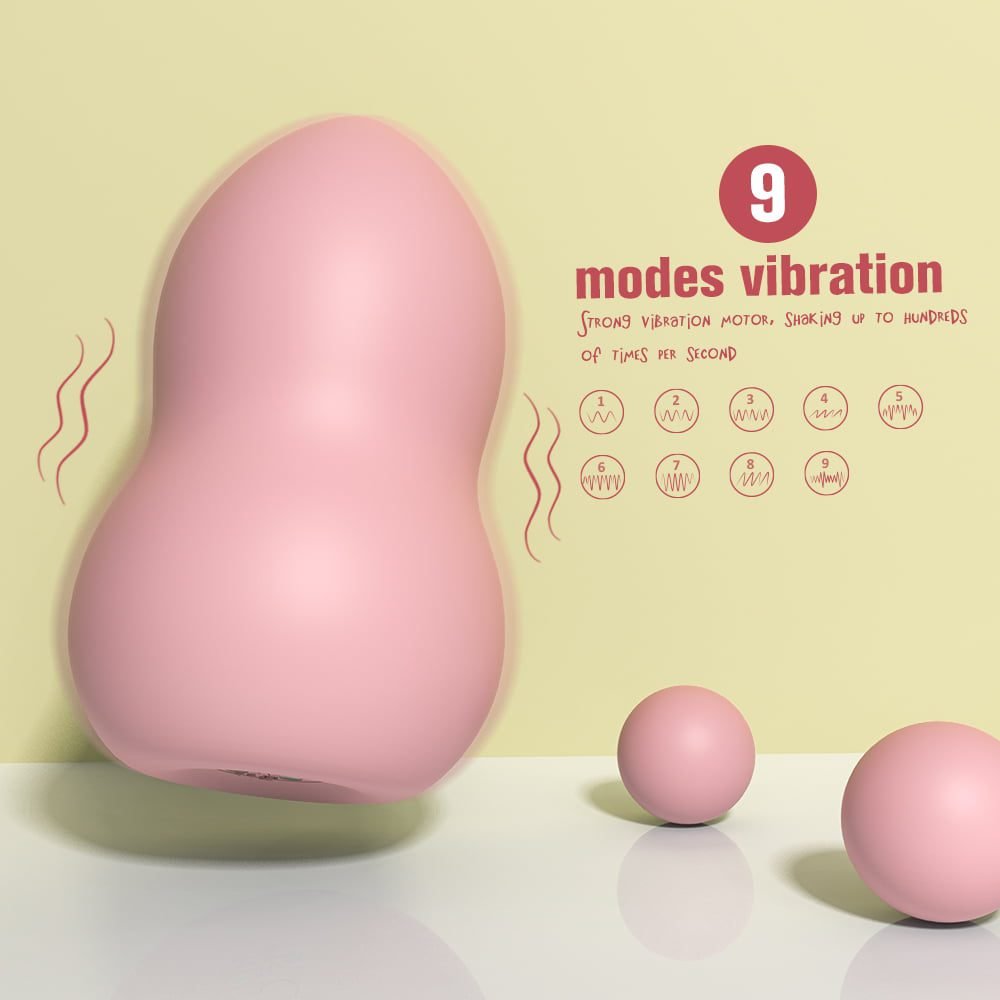 Peach Clitoral Massage Vibrator 3