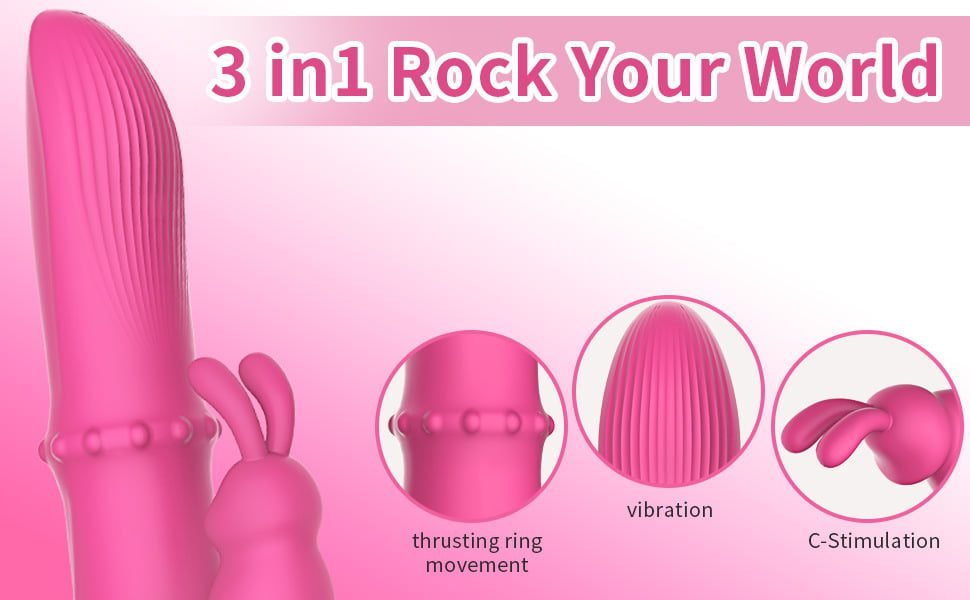 Mad Rabbit 3 in 1 Rabbit Vibrating 7