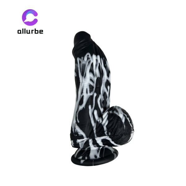 ALLURBE T. rex Mixed Color Dragon Dildo 2