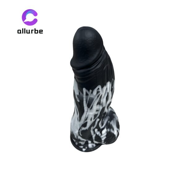 ALLURBE T. rex Mixed Color Dragon Dildo 5