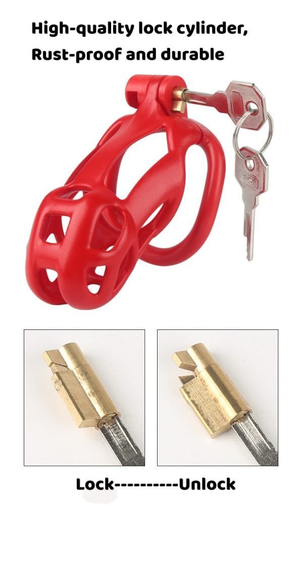 ALLURBE Nylon Resin Penis Lock 10