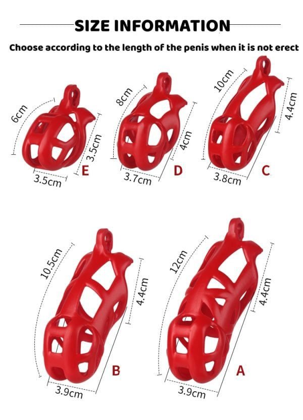 ALLURBE Nylon Resin Penis Lock 3