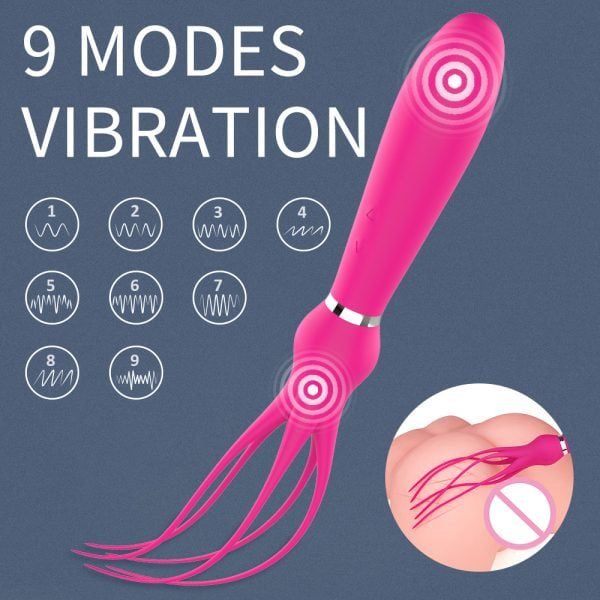 ALLURBE Squid-Multifunctional BDSM Vibrator Main Photo 2