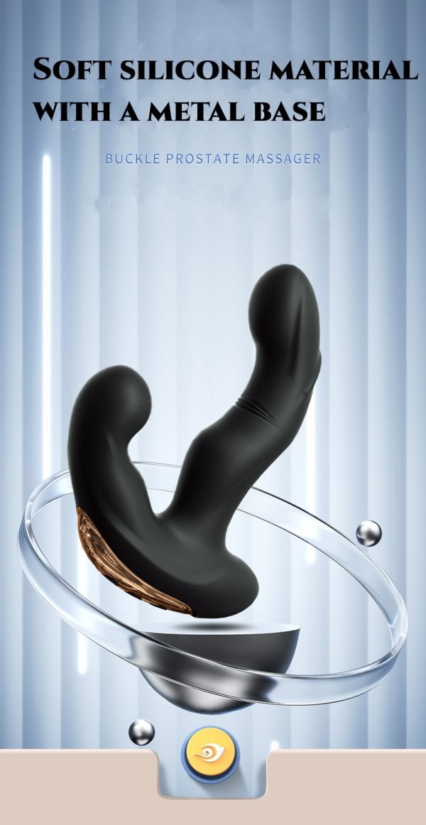 BUCKLE PROSTATE MASSAGER G SPOT VIBRATOR 8