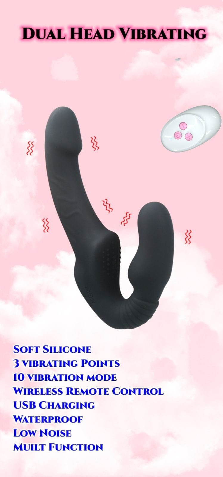 ALLURBE Two Headed Dragon Lesbian Nipple Play - Sex Toy Manufacturer