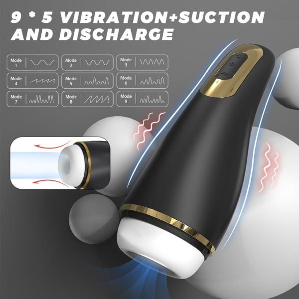 ALLURBE Capas Man Masturbator Penis Massager 7