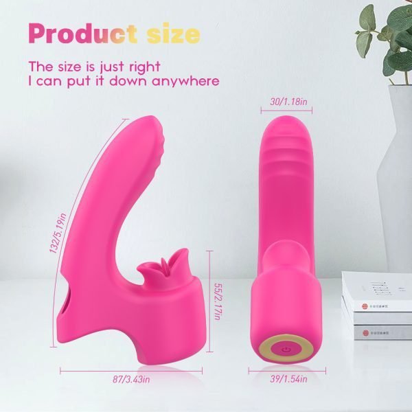 ALLURBE Devil's Kiss-Finger Sleeve Vibrator 6