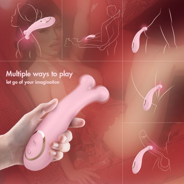 ALLURBE Ocean Angel-Clit Massage Nipple Stimulator Pink 3