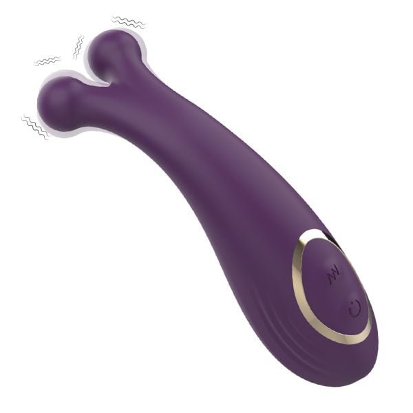 ALLURBE Ocean Angel-Clit Massage Nipple Stimulator Purple 2