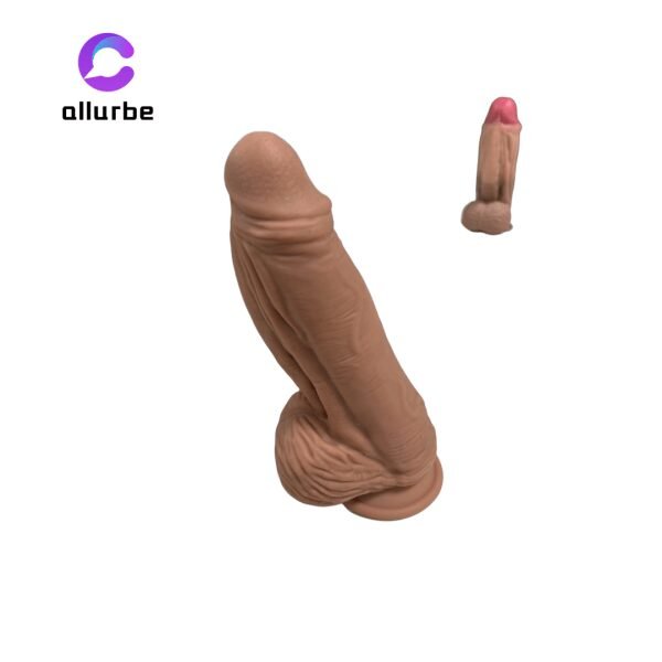 ALLURBE T rex Flesh tone Dragon Dildo 4