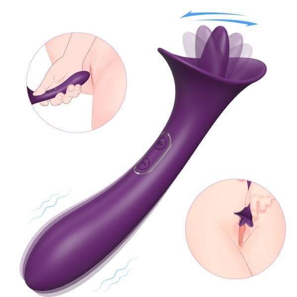 ALLURBE Tara-Tongue Clit Licking Massager 4