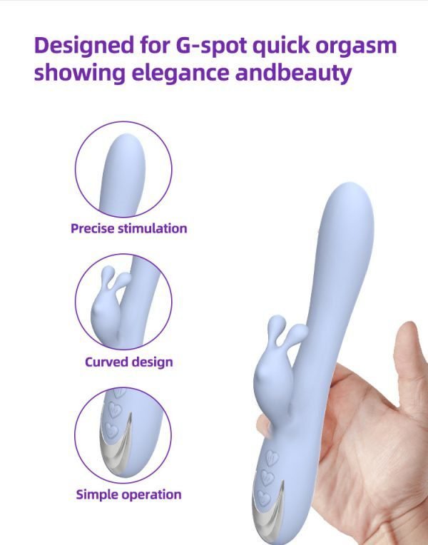 different parts of Rabbit Tapping G-spot Vibrator