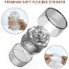 different accessories of Physical Massage Male Masturbator