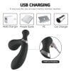 AUB-642 Monki 2 in 1 Prostate Stimulation Clitoral Massage CHARGING METHOD