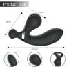 AUB-642 Monki 2 in 1 Prostate Stimulation Clitoral Massage SIZE