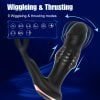 AUB-645-2 Loach v2 Wiggling Thrusting Anal Plug With Cock Ring 10 wiggleing & thrusting function