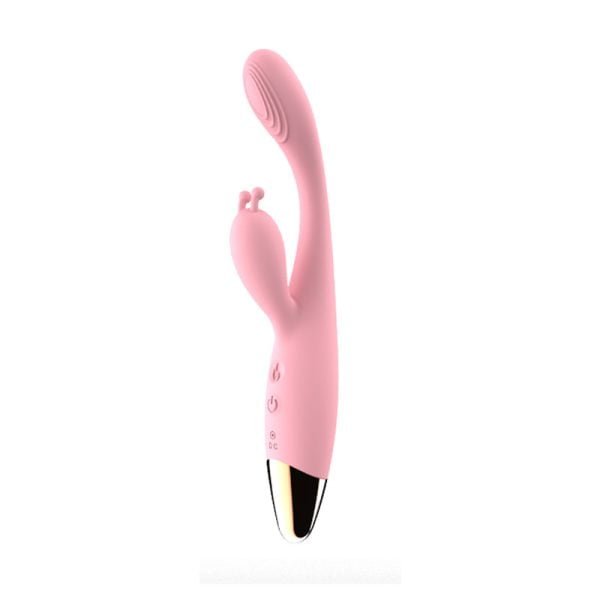 pink color Finger Shaped Rabbit Vibrator