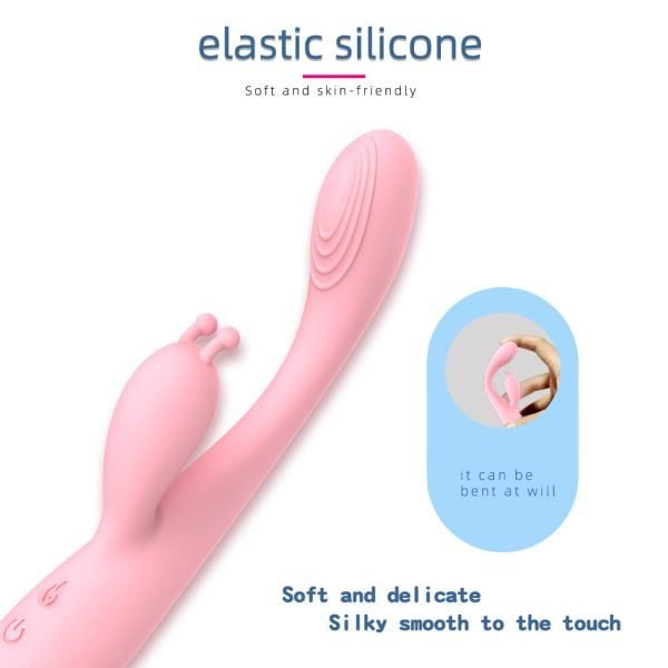 elastic silicone of Finger Shaped Rabbit Vibrator