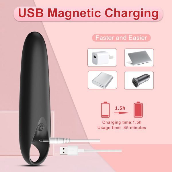 Chalk-Simple Bullet Vibrator 1 3 usb charging method