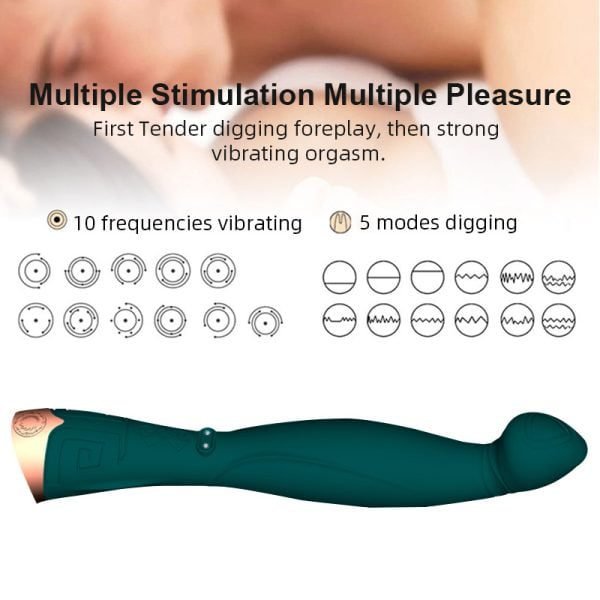 Finger Vibrating Wand vibration display