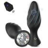 Luxury Jewelry Design Vibrating Anal Plug display