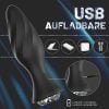 usb charging of Luxury Jewelry Design Vibrating Anal Plug