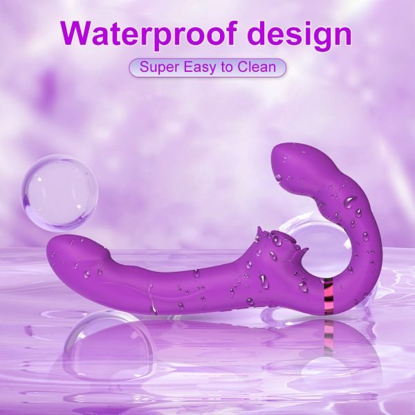 waterproof design of Strap-on Dildo Vibrators For Couples