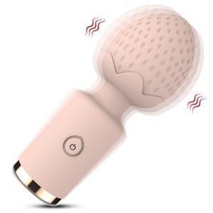 Kleiner Vibrator zur Stimulation der Klitoris in rosa Farbe