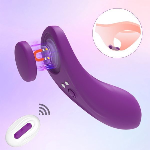 Magnetic Suction Invisible Wareable Vibrator