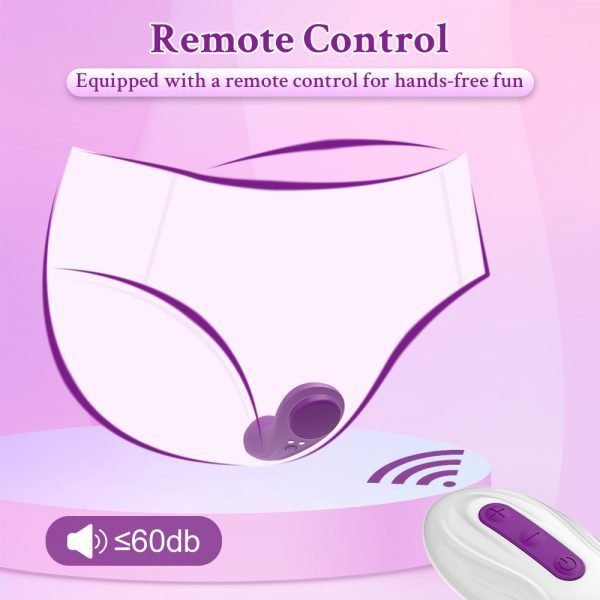 noise of Magnetic Suction Invisible Wareable Vibrator display