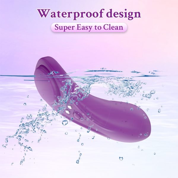 waterproof function of Magnetic Suction Invisible Wareable Vibrator display