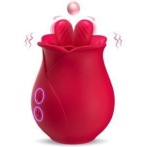 1-AUB-3018 Rometo-10 Funktionen Swing Rose Vibrator 1