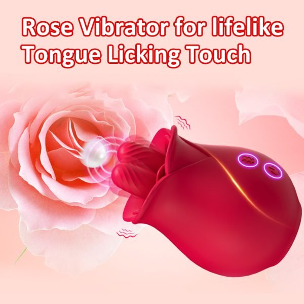 1-AUB-3018 Rometo-10 Functions Swing Rose Vibrator 3