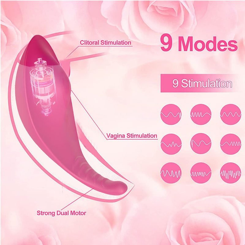 AUB 1413 Boat 9 Function Discreet Vibrator Details 1