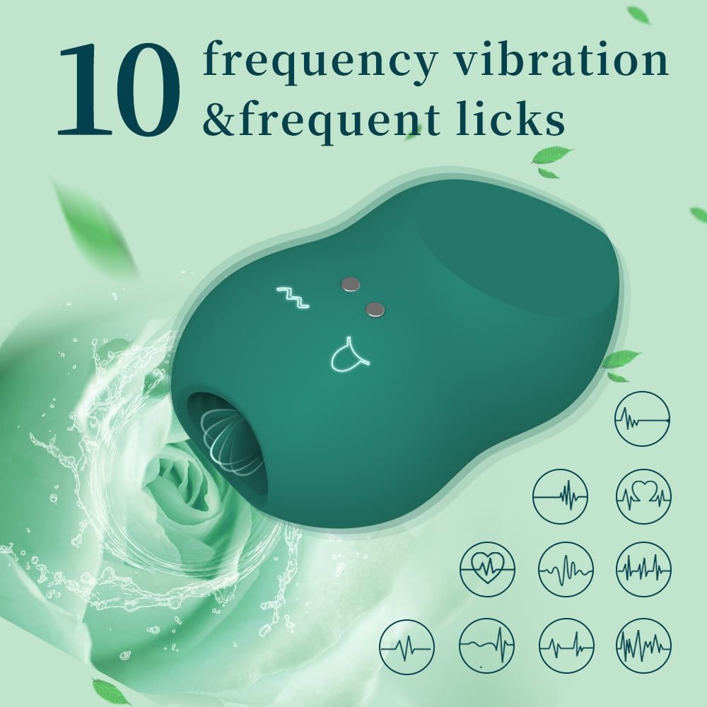 AUB 3014 2 Beauty Egg V2 10 Function Sucktion Licking Clitoral Vibrator 21