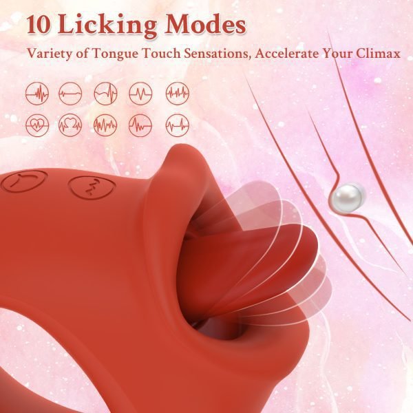 AUB-898 Pomelo Tongue Licking Vibrator 5