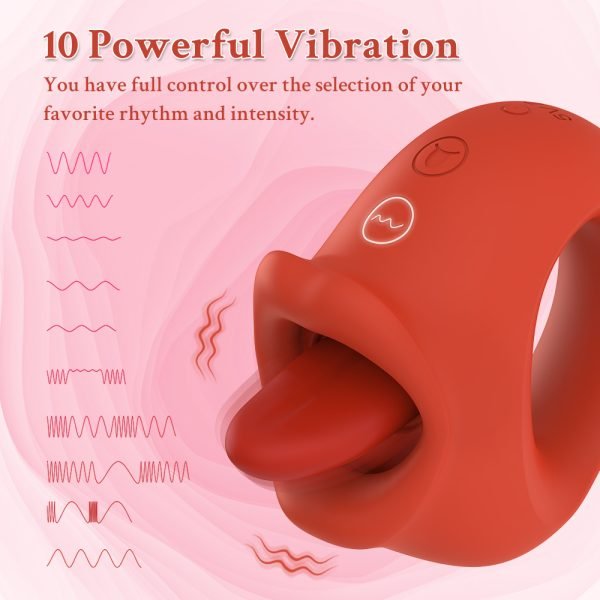 AUB-898 Pomelo Tongue Licking Vibrator 6