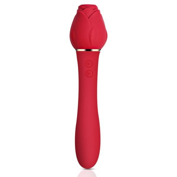 RED COLOR Rose Wand Vibrator