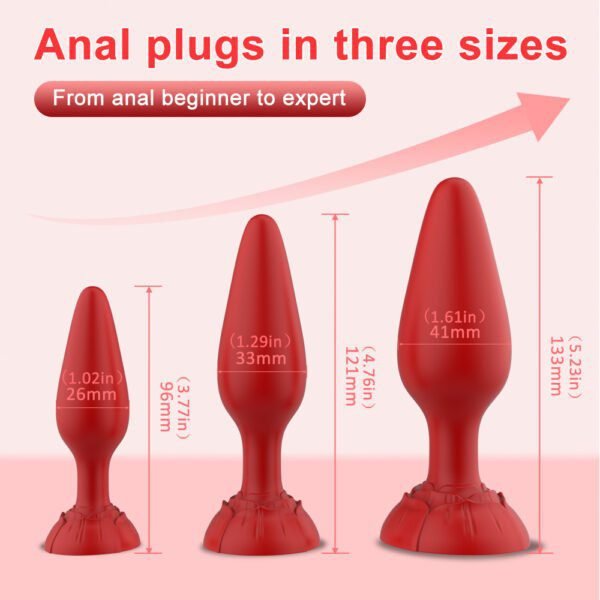 AUB-1411 Rose Anal Plug Description Photo-04