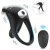 AUB-3050 10-Speed Vibrating Remote Control Cock Ring