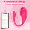AUB-3054 9 Vibrating Modes App Controlled Wareable Vibrator5