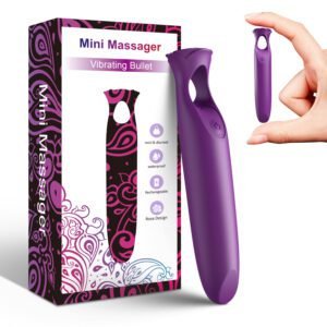 AUB-3056 12 Modi Mini Bullet Vibrator Lila Farbe