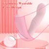AUB-3060 8 Modes 2 in 1 Discreet Vibrators Pink Color4
