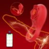 AUB-3041 9 Modes App Controlled Vibrating Penis Ring - Image 2