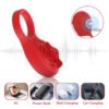 AUB-3041 9 Modes App Controlled Vibrating Penis Ring - Image 4