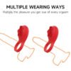 AUB-3041 9 Modes App Controlled Vibrating Penis Ring - Image 7